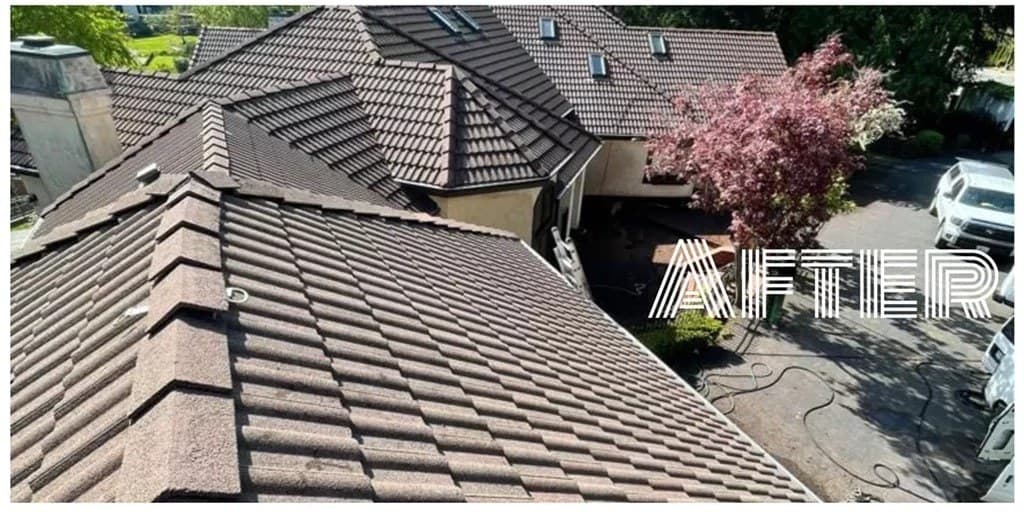 After a King Roof Care replacement